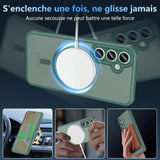 Samsung Galaxy S25 FE Hülle mit MagSafe, stoßfestem TPU-Material, erhöhter Kameraschutz und schlankem Design in verschiedenen Farben