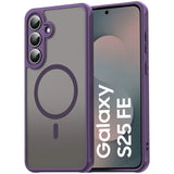 Samsung Galaxy S25 FE Hülle mit MagSafe, stoßfestem TPU-Material, erhöhter Kameraschutz und schlankem Design in verschiedenen Farben