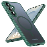 Samsung Galaxy S25 Hülle mit MagSafe, stoßfestem TPU-Material, erhöhter Kameraschutz und schlankem Design in verschiedenen Farben