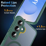 Samsung Galaxy S25 Plus Hülle mit MagSafe, stoßfestem TPU-Material, erhöhter Kameraschutz und schlankem Design in verschiedenen Farben