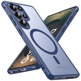 Samsung Galaxy S25 Ultra Hülle mit MagSafe, stoßfestem TPU-Material, erhöhter Kameraschutz und schlankem Design in verschiedenen Farben