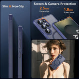 Samsung Galaxy S25 Ultra Hülle mit MagSafe, stoßfestem TPU-Material, erhöhter Kameraschutz und schlankem Design in verschiedenen Farben