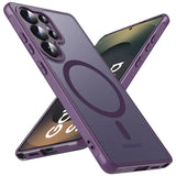 Samsung Galaxy S25 Ultra Hülle mit MagSafe, stoßfestem TPU-Material, erhöhter Kameraschutz und schlankem Design in verschiedenen Farben