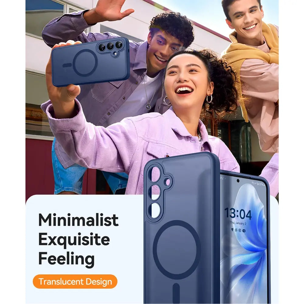 Samsung Galaxy Z Flip 7 Hülle mit MagSafe, stoßfestem TPU-Material, erhöhter Kameraschutz und schlankem Design in verschiedenen Farben