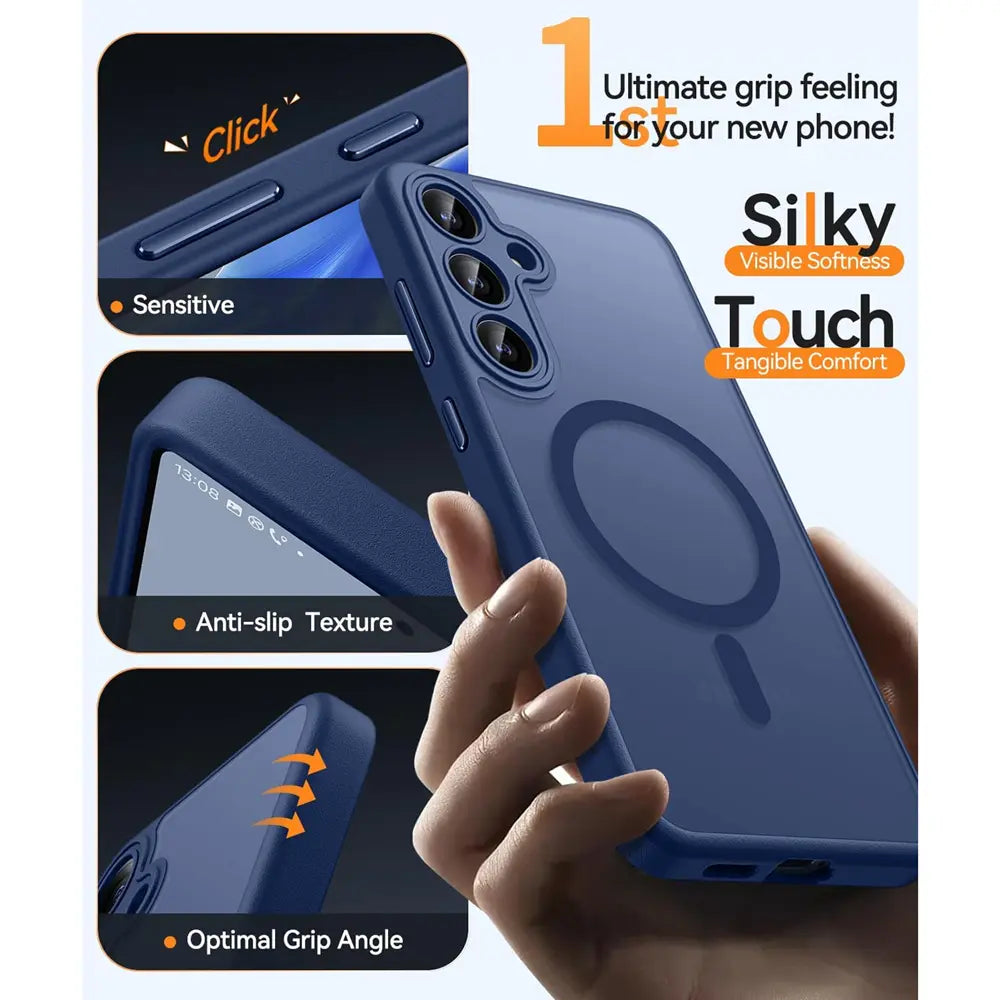 Samsung Galaxy Z Fold 7 Hülle mit MagSafe, stoßfestem TPU-Material, erhöhter Kameraschutz und schlankem Design in verschiedenen Farben