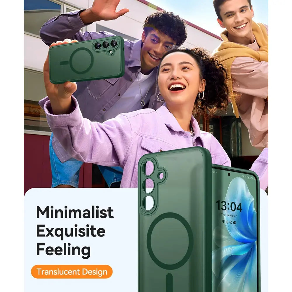 Samsung Galaxy Z Flip 7 Hülle mit MagSafe, stoßfestem TPU-Material, erhöhter Kameraschutz und schlankem Design in verschiedenen Farben