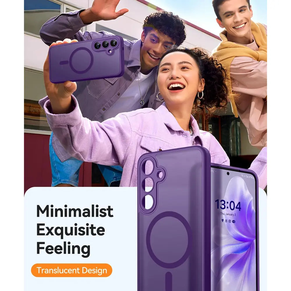 Samsung Galaxy Z Fold 7 Hülle mit MagSafe, stoßfestem TPU-Material, erhöhter Kameraschutz und schlankem Design in verschiedenen Farben