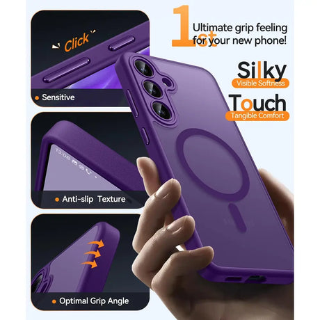 Samsung Galaxy Z Flip 7 Hülle mit MagSafe, stoßfestem TPU-Material, erhöhter Kameraschutz und schlankem Design in verschiedenen Farben