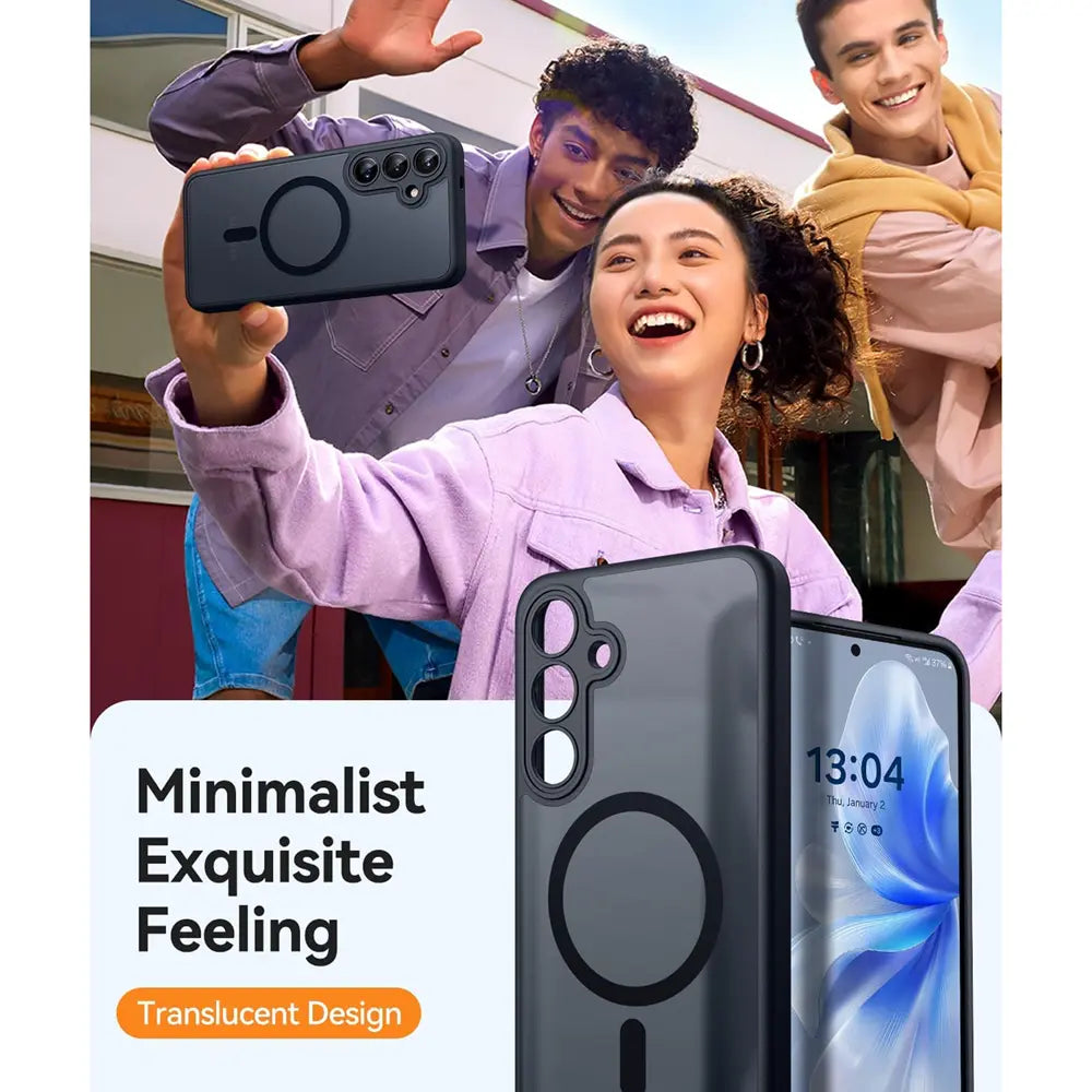 Samsung Galaxy Z Flip 7 Hülle mit MagSafe, stoßfestem TPU-Material, erhöhter Kameraschutz und schlankem Design in verschiedenen Farben