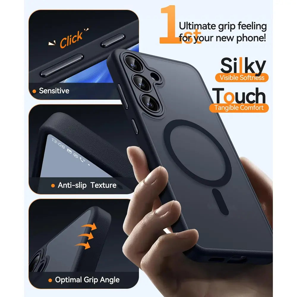 Samsung Galaxy Z Fold 7 Hülle mit MagSafe, stoßfestem TPU-Material, erhöhter Kameraschutz und schlankem Design in verschiedenen Farben