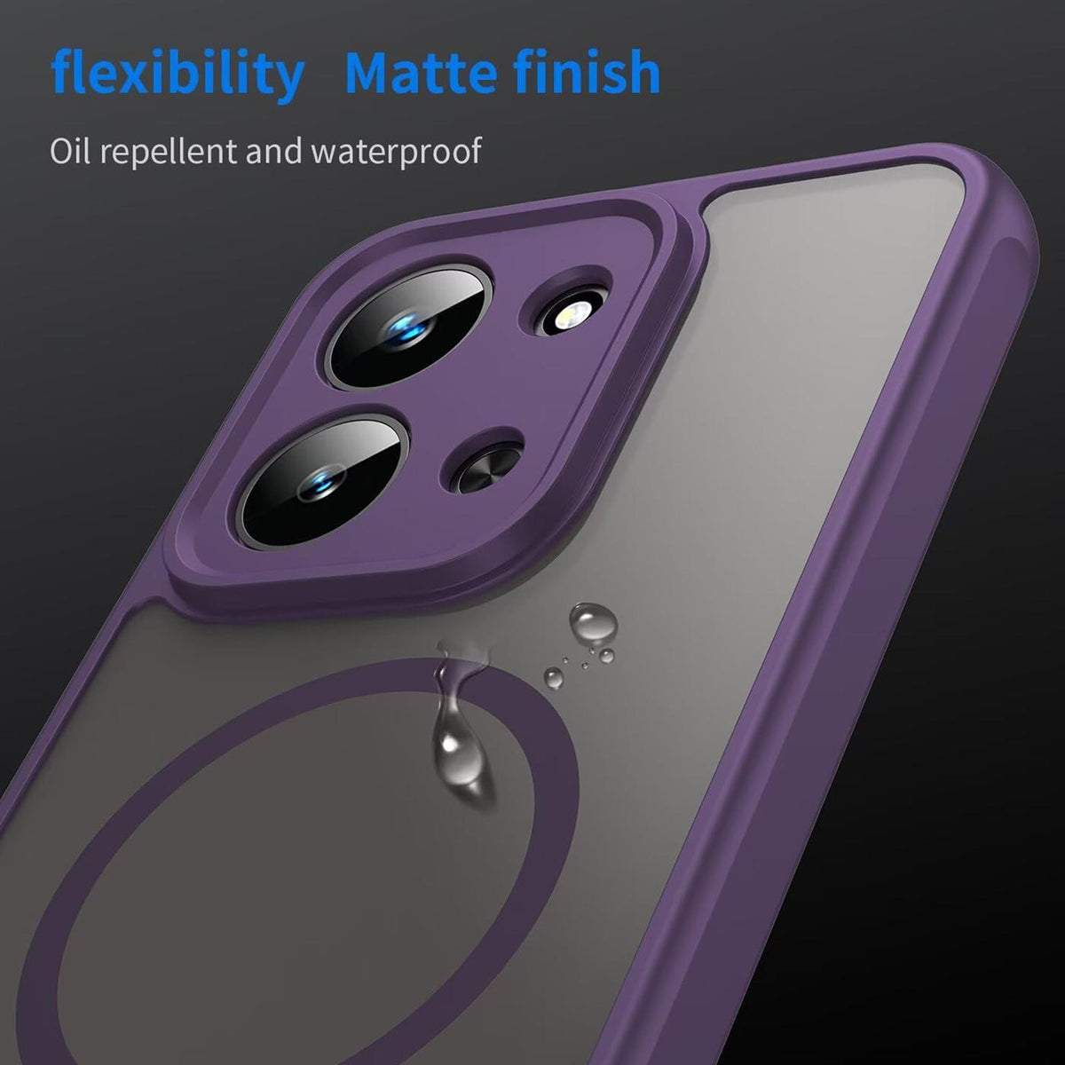 Xiaomi Redmi 15C - MagSafe Hülle mit Kameraschutz