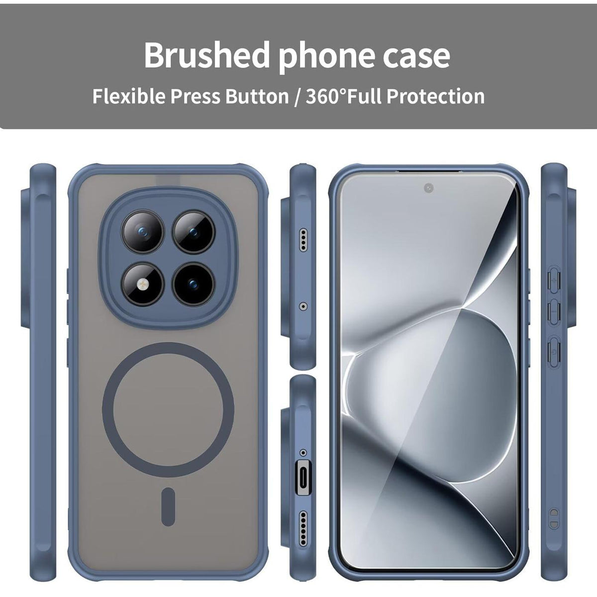 Xiaomi Redmi Note 15 Pro 5G - MagSafe Hülle mit Kameraschutz