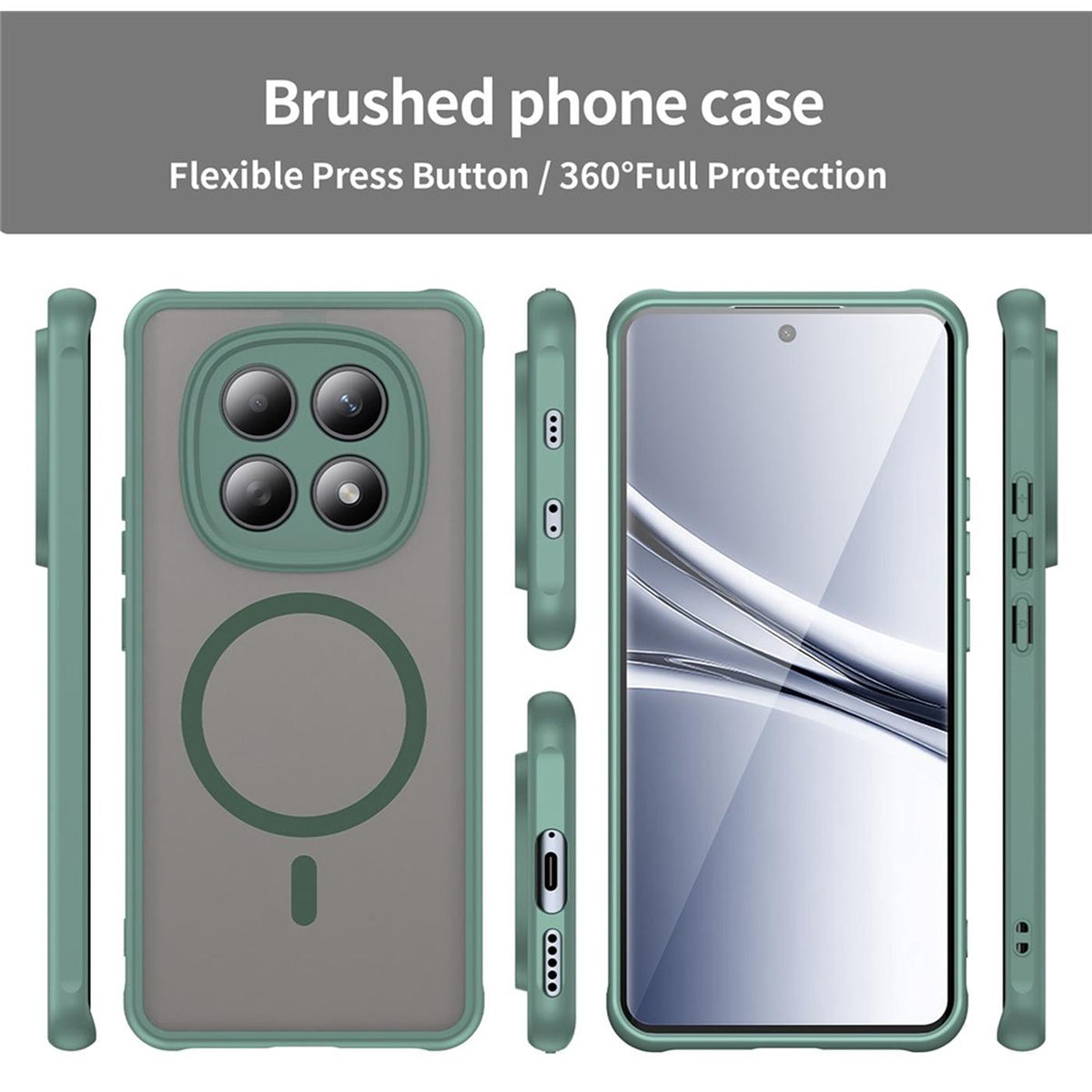 Xiaomi Redmi Note 15 Pro 5G - MagSafe Hülle mit Kameraschutz