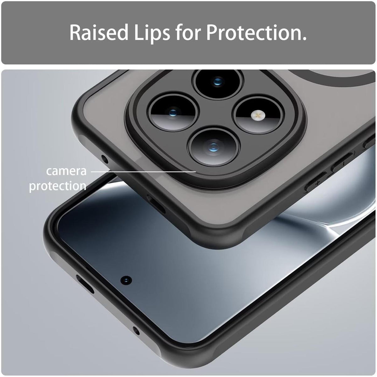Xiaomi Redmi Note 15 Pro 5G - MagSafe Hülle mit Kameraschutz