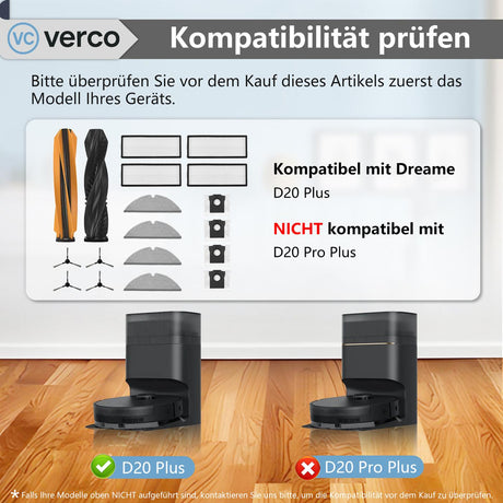 Zubehör-Set für Dreame D20 / D20 – Variante 2