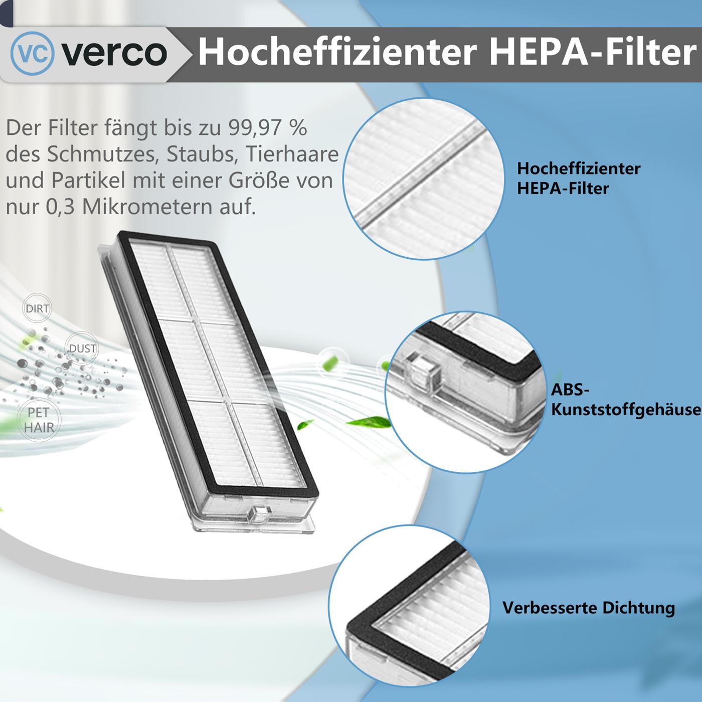 Ersatzteile für Dreame Saugroboter – Filter, Bürsten & Wischtücher