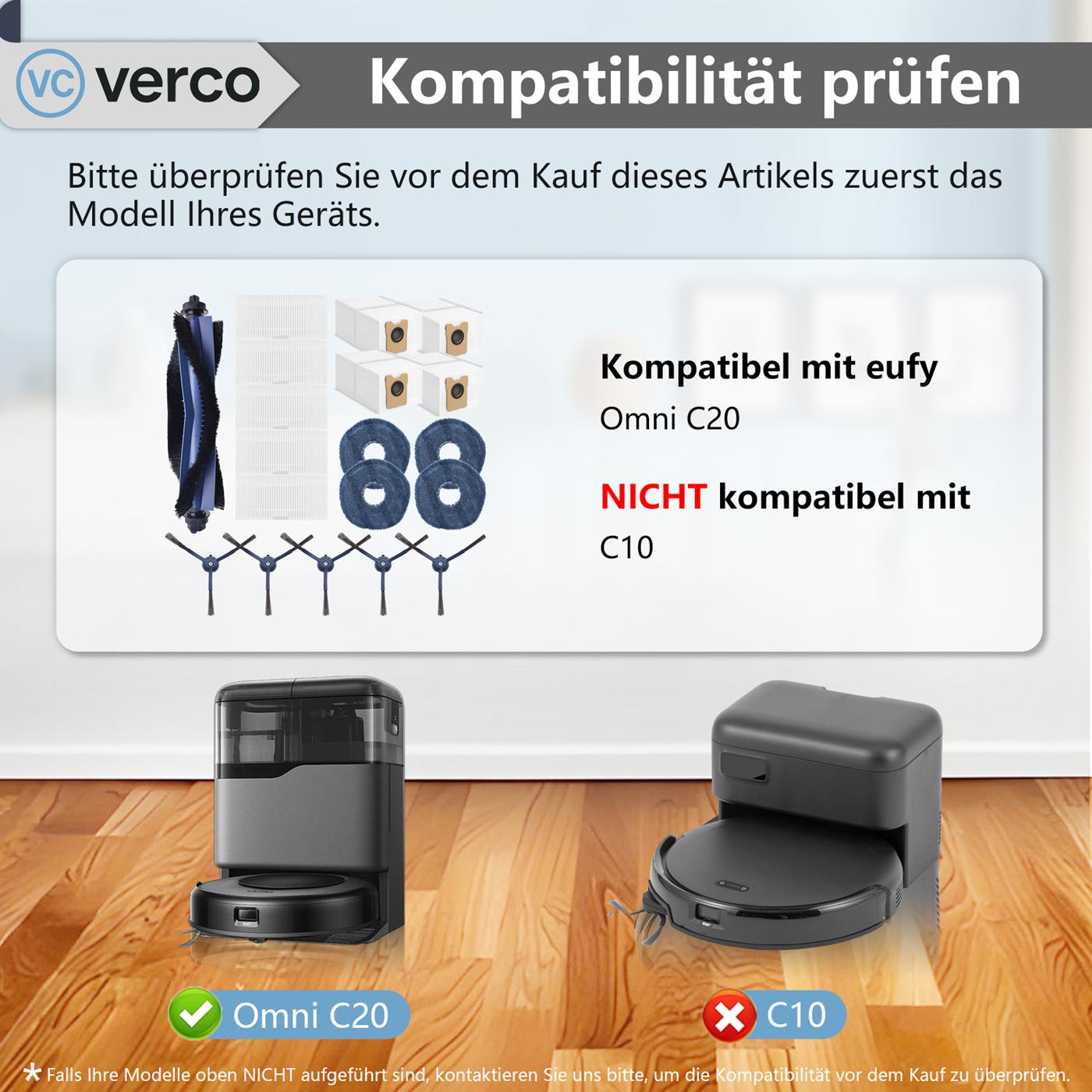 Saugroboter Zubehör Set – Für Eufy Modelle