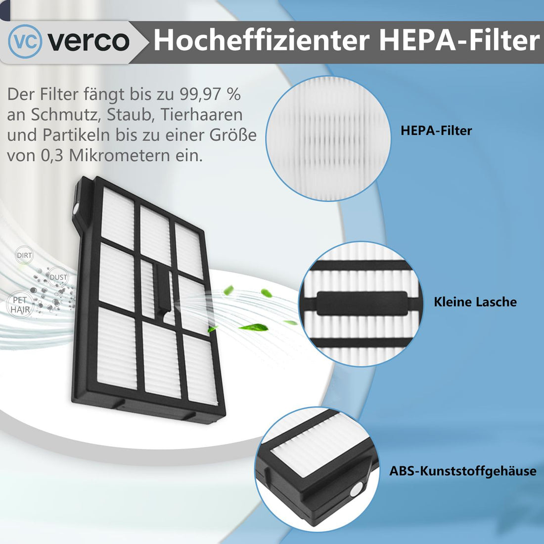 Feine Filtration mit Lamellenfilter