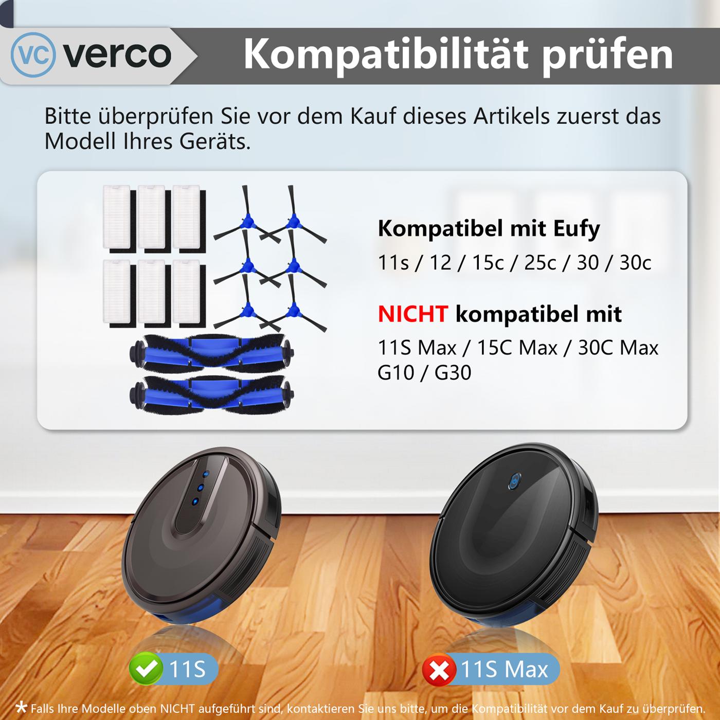 Saugroboter Zubehör Set – Für Eufy Modelle