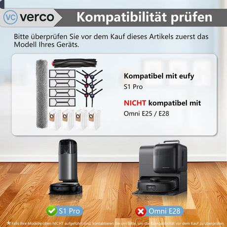 Zubehör-Set für Eufy RoboVac 1SET14614 / 1