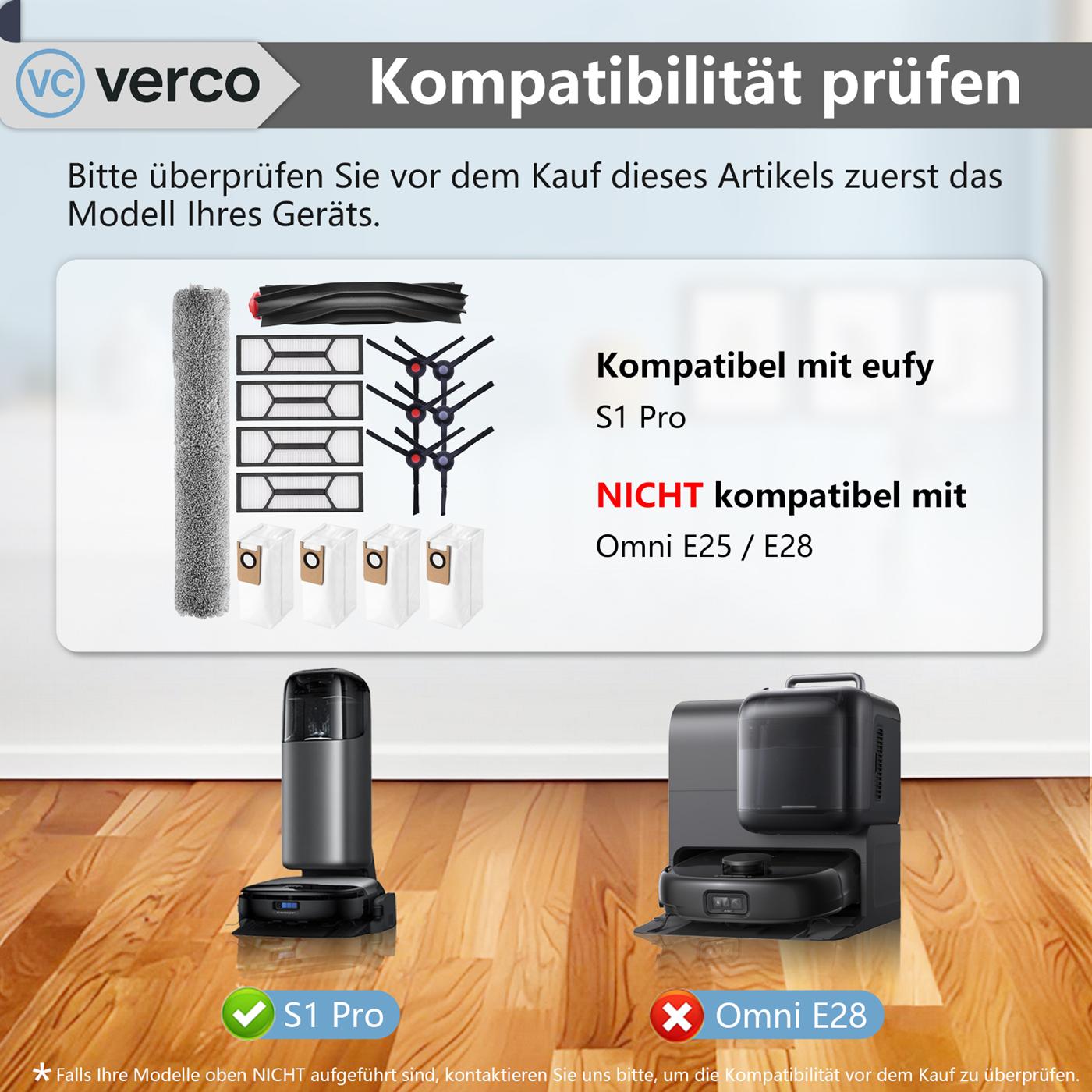 Saugroboter Zubehör Set – Für Eufy Modelle