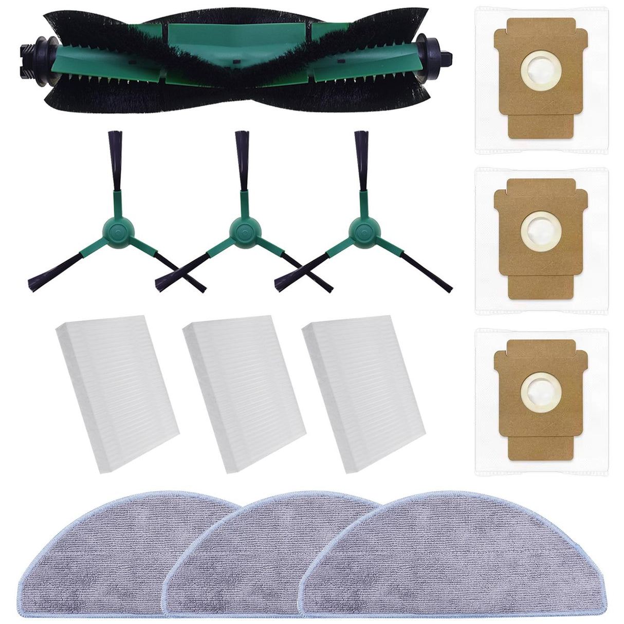 Zubehör-Set 13-teilig für iRobot Roomba 105 / 1333 / 105 13er Set