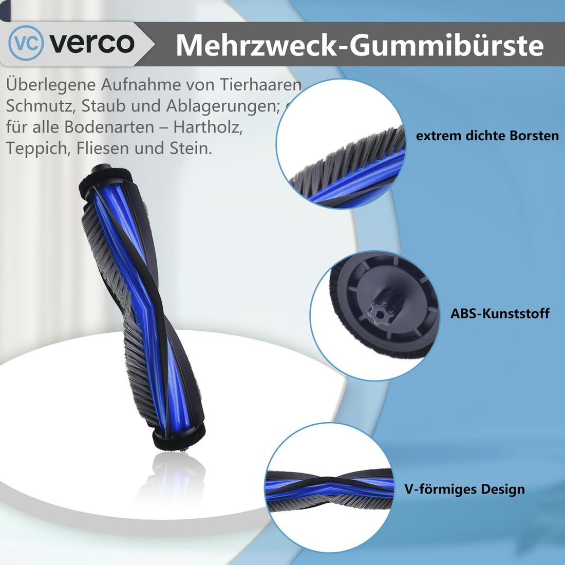 Mehrzweck-Gummibürste