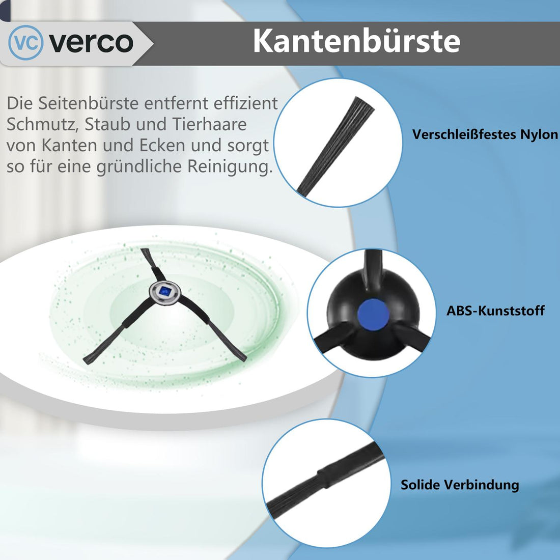 Robuste Kantenbürsten