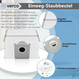 Saugroboter Zubehör Set für Ecovacs T50 Max Pro Omni