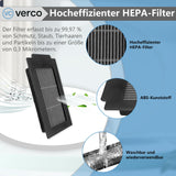 Zubehör-Set 18-teilig für Ecovacs DEEBOT T50SET144441 / T50 / n2 18er Set