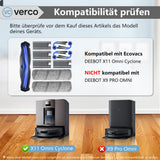 Zubehör-Set 11-teilig für Ecovacs DEEBOT X11 / T1244 / X11 11er Set