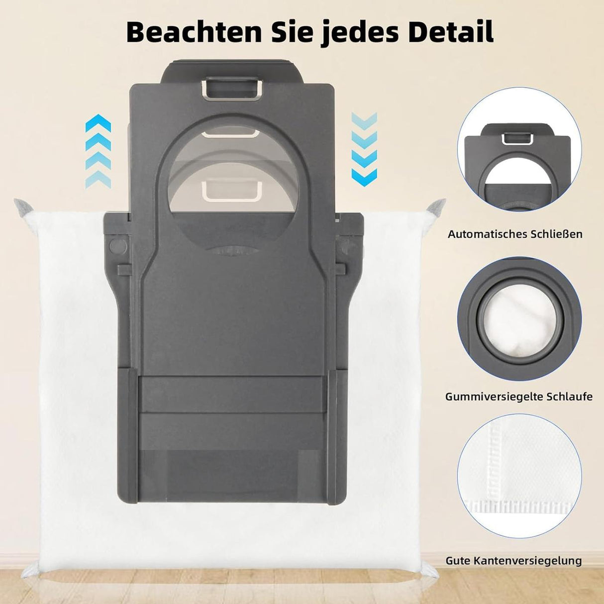 Saugroboter Zubehör Set für Dreame – Bürsten, Filter, Mopps