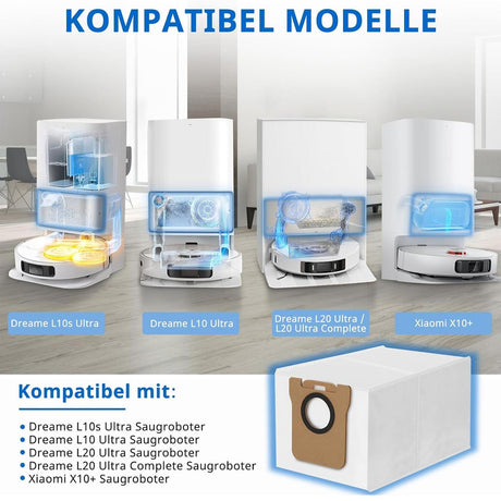 Staubbeutel für Dreame D10 5er Set