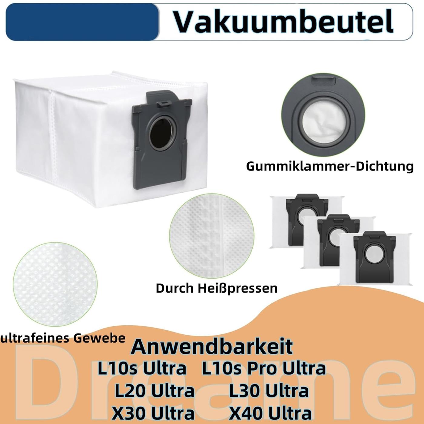 Zubehör-Set 21-teilig für Dreame X40 / X40 21er Set