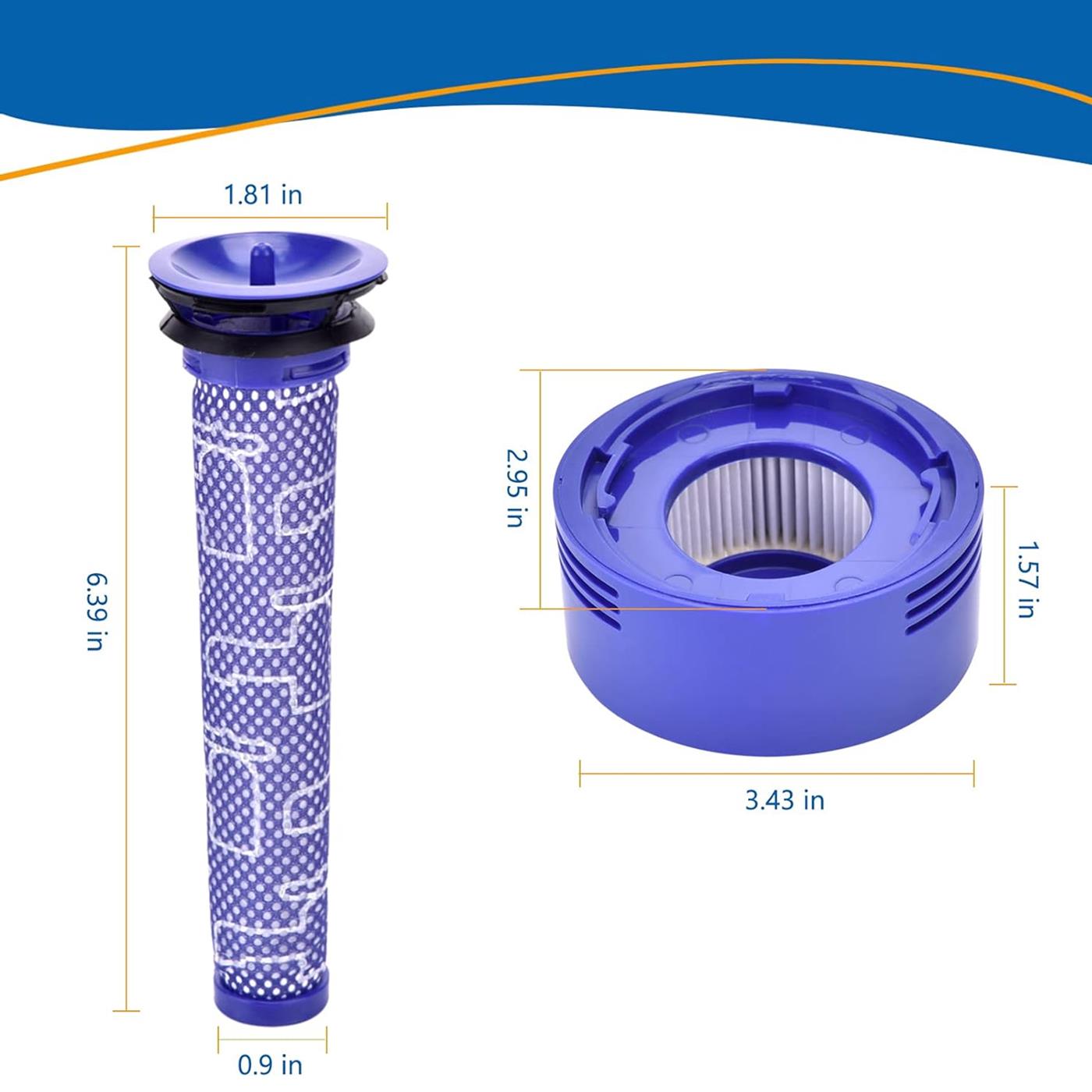 Staubsauger Ersatzfilter HEPA – für Dyson V-Serie
