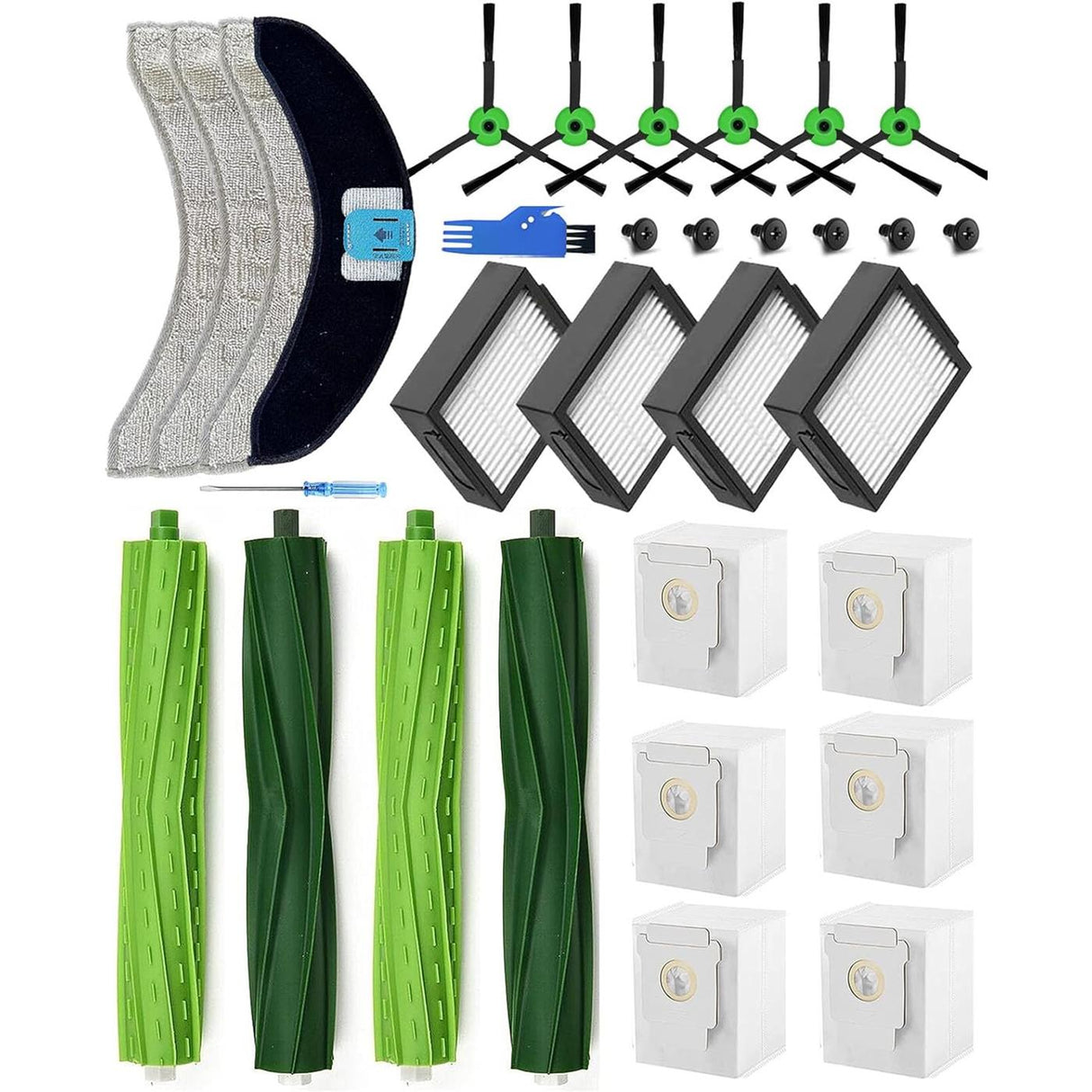 Ersatzteile für iRobot Roomba Saugroboter – Filter, Bürsten & Wischtücher