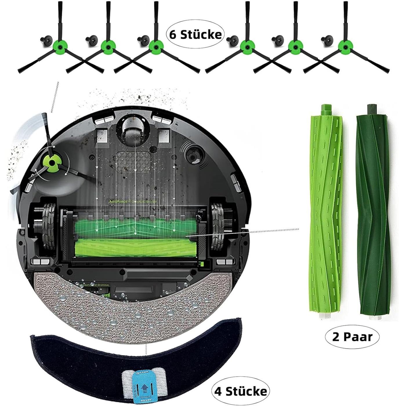 Saugroboter Zubehör Set – Für iRobot Roomba Modelle