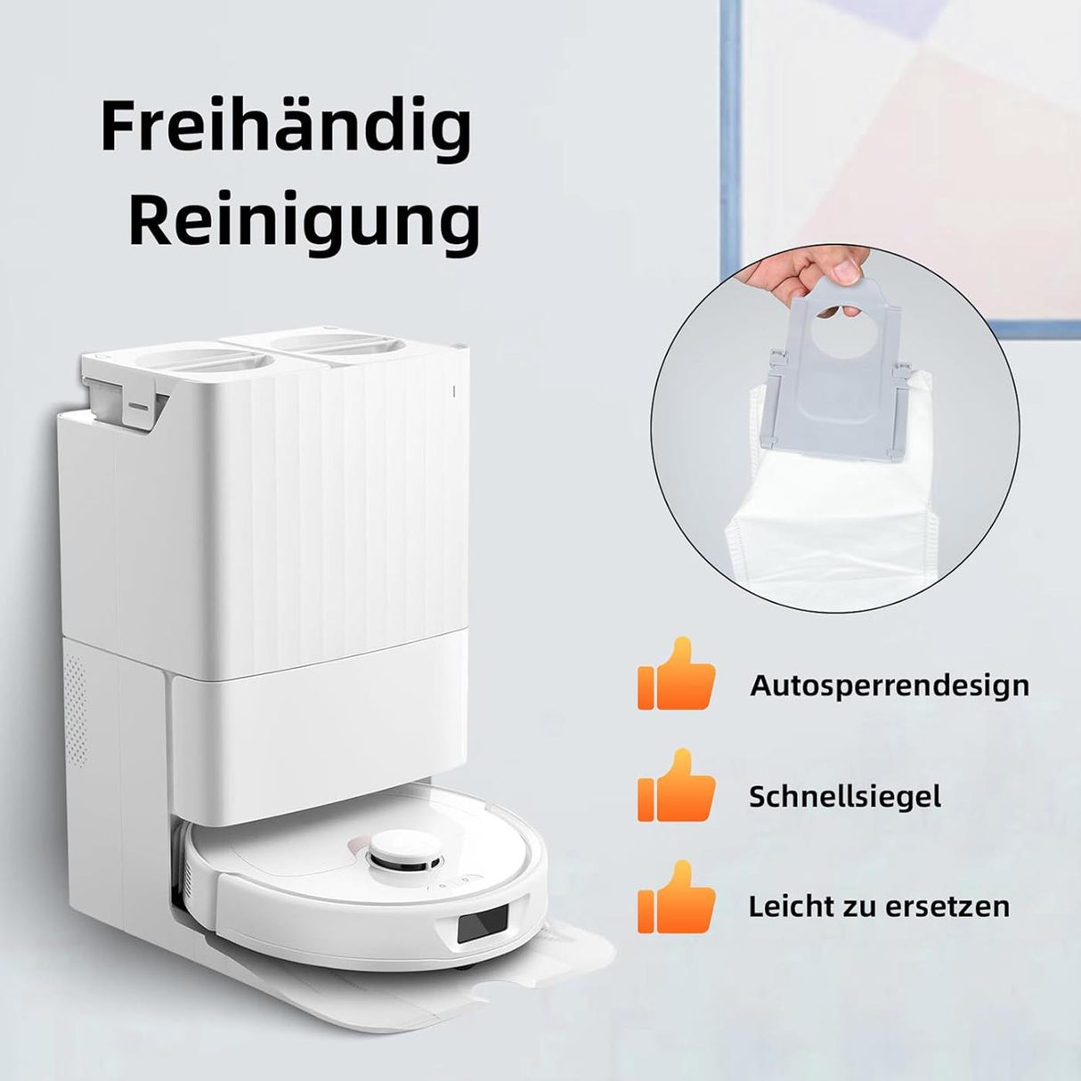 Staubbeutel für Roborock S8 / S8 5er Set