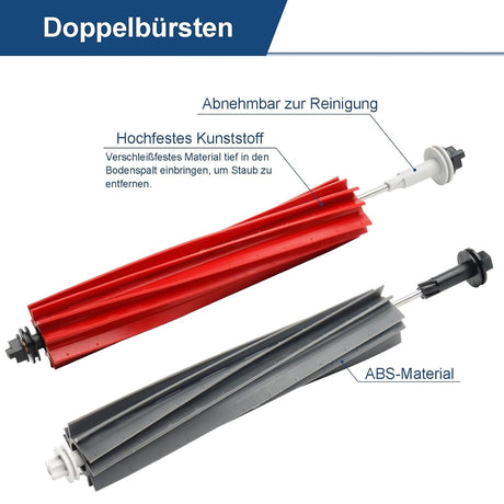 Zubehör-Set 21-teilig für Roborock Q8 / Q8 / Q5 21er Set