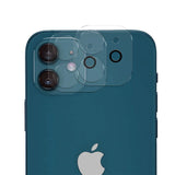 4in1 9H Displayschutz-Set für iPhone 12, 2x Displayglas und 2x Kameraglas