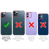 4in1 9H Displayschutz-Set für iPhone 12 Pro, 2x Displayglas und 2x Kameraglas