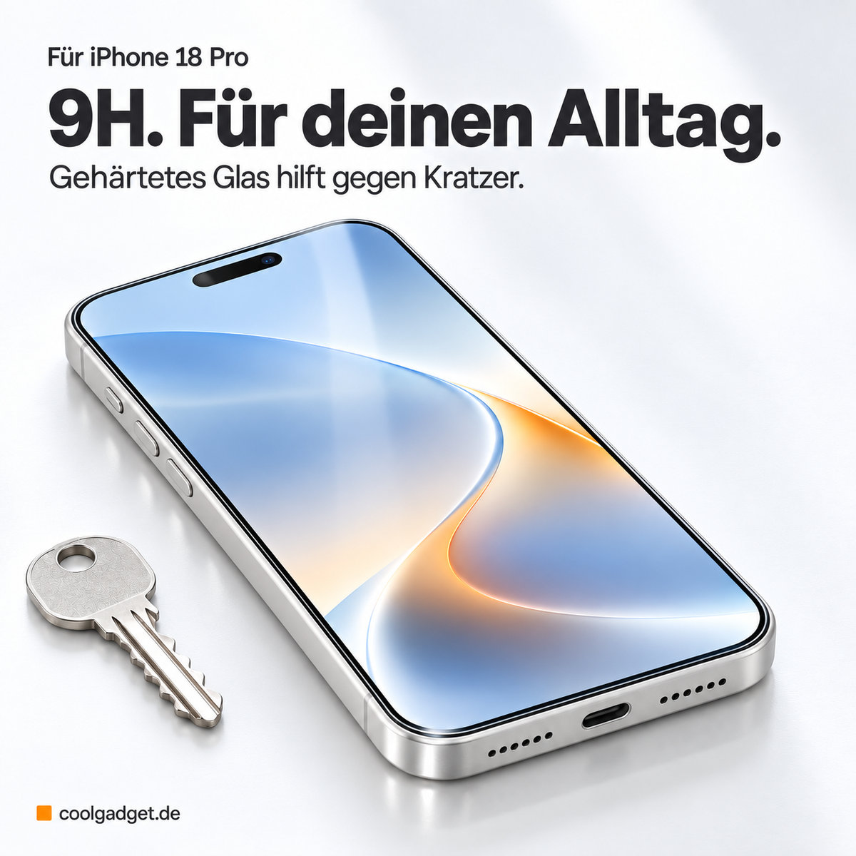 iPhone 18 Pro - Schutzglas 4in1 Set
