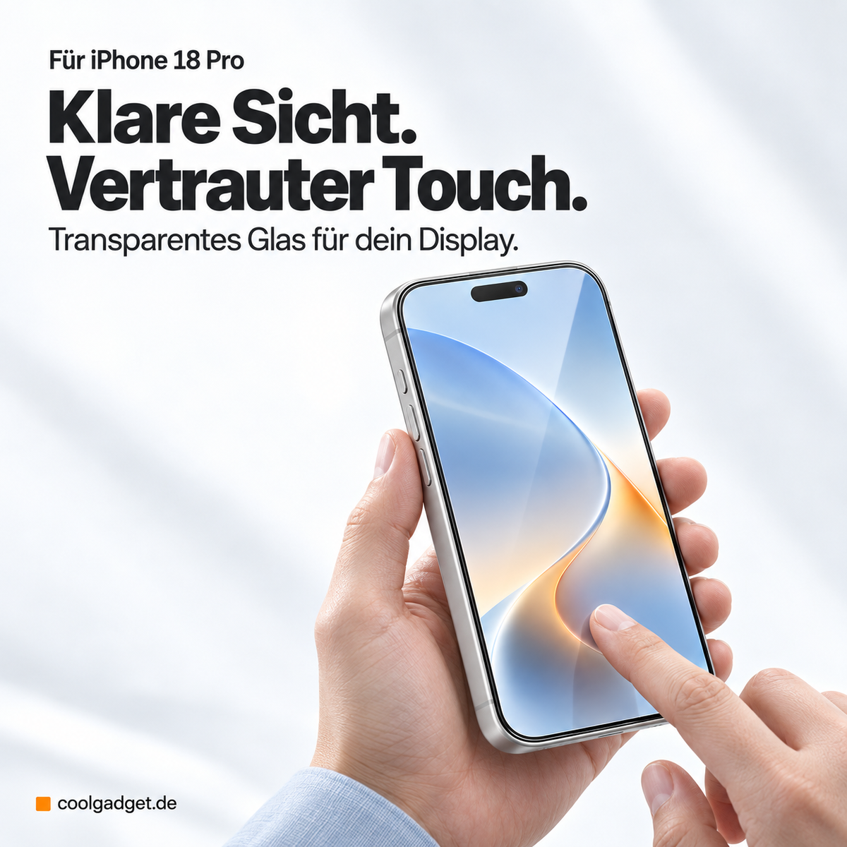iPhone 18 Pro - Schutzglas 4in1 Set