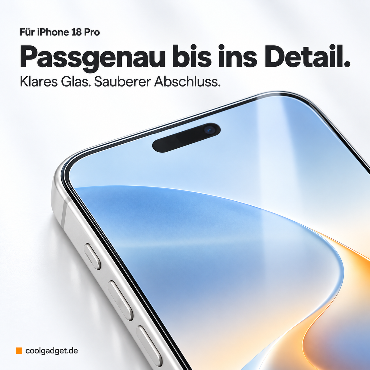 iPhone 18 Pro - Schutzglas 4in1 Set