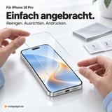 iPhone 18 Pro - Schutzglas 4in1 Set
