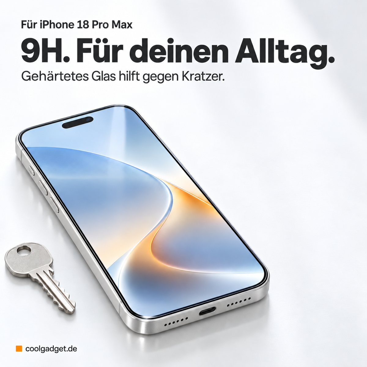 iPhone 18 Pro Max - Schutzglas 4in1 Set