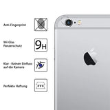 4in1 9H Displayschutz-Set für iPhone 6 / 6S, 2x Displayglas und 2x Kameraglas
