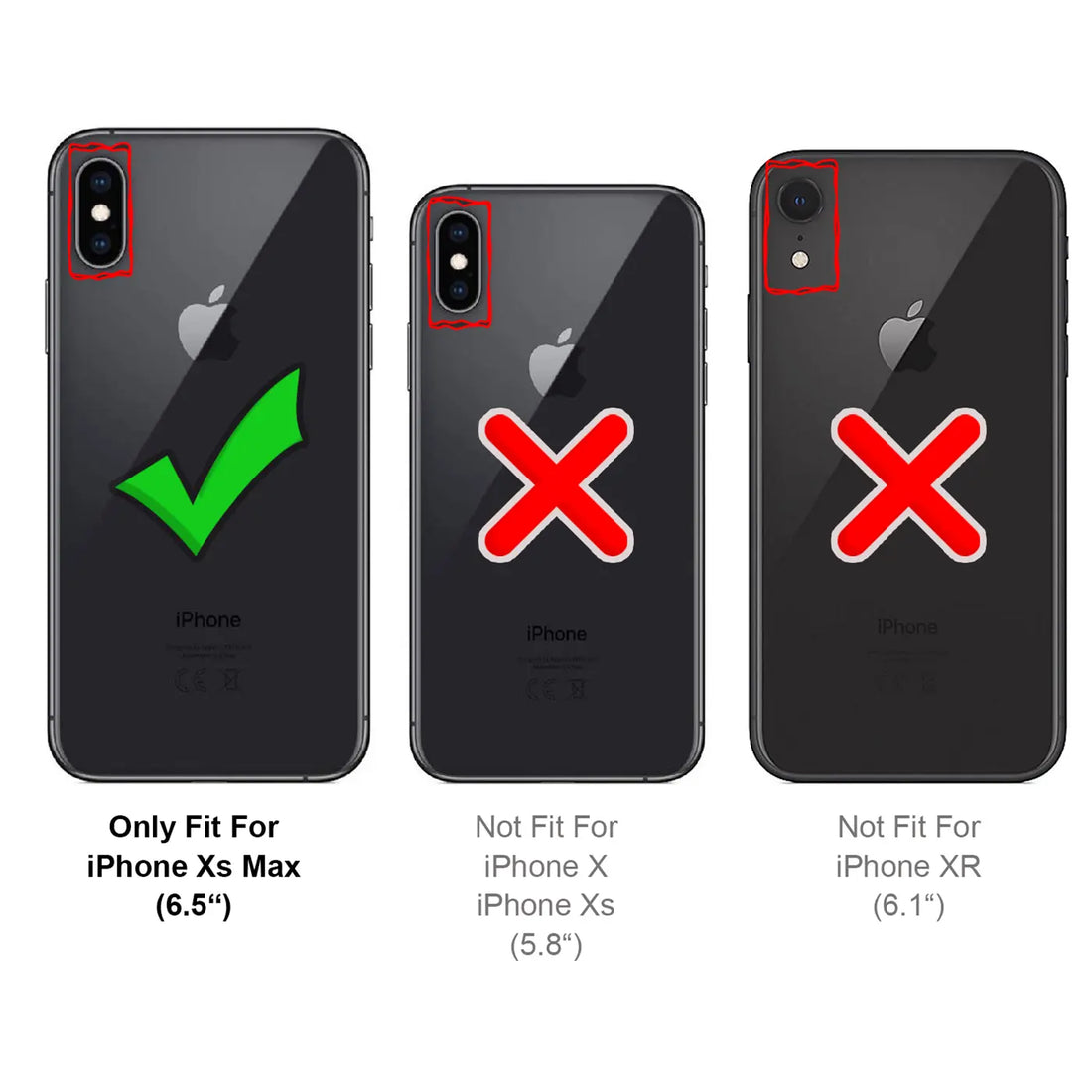 Passgenau für das iPhone Xs Max
