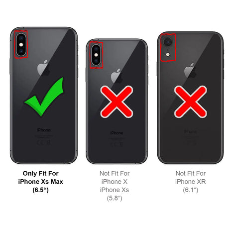 4in1 9H Displayschutz-Set für iPhone Xs Max, 2x Displayglas und 2x Kameraglas