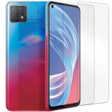 4in1 9H Displayschutz-Set für Oppo A73 5G, 2x Displayglas und 2x Kameraglas